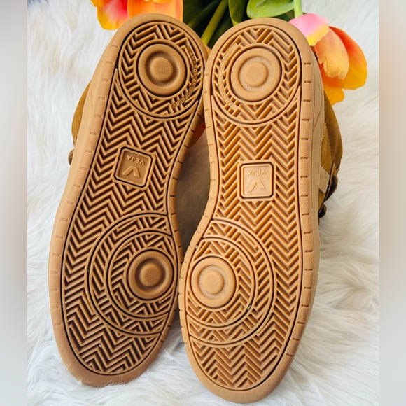 Veja V-15 Nubuck High Top Sneakers - Picture 8 of 9